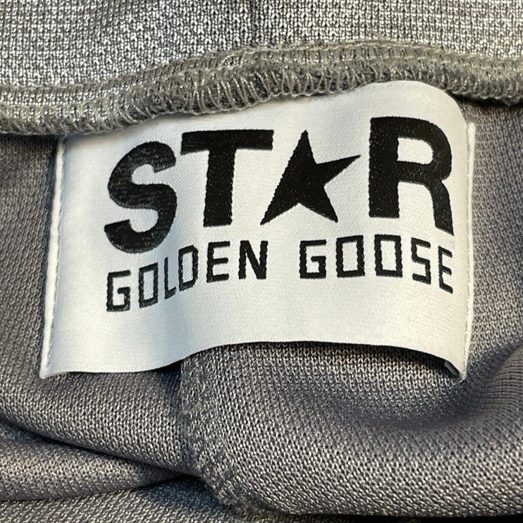 Star Golden Goose Men's Gray Mid Rise Pleated Lounge Jogger Sweat Pants Size XL