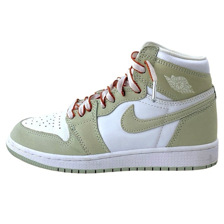 Nike Air Jordan 1 OG Seafoam Women's White Green Lace Up High Sneakers Shoes 7.5