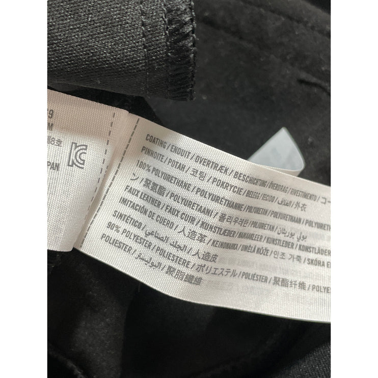 Abercrombie & Fitch Faux Vegan Leather High Rise Straight Trousers Dress Pants 4