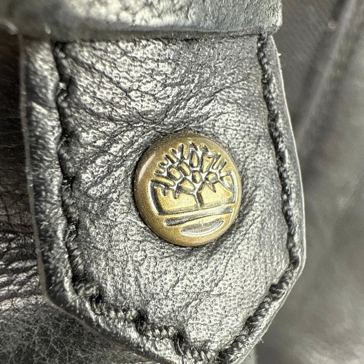 Timberland Sutherlin Bay Women's Black Leather Slip-On Chelsea Ankle Boots 7