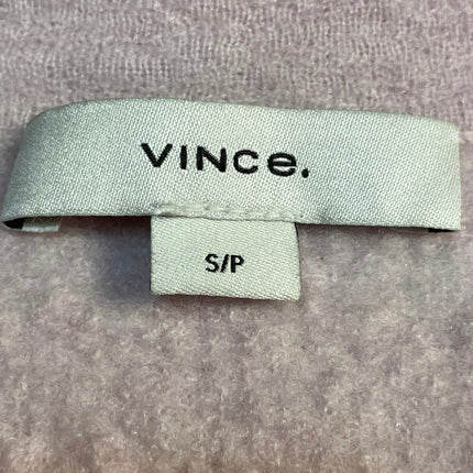 Vince 100% Cashmere Women's Pink Long Sleeve Button Up Cardigan Sweater Top Sz S