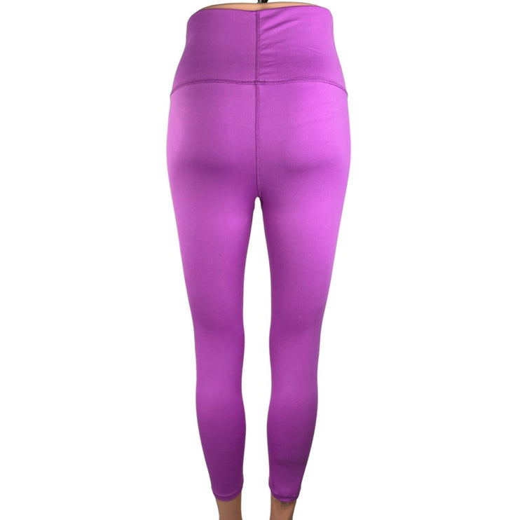 Terez Newyork Women's Purple Pull On High Rise Athletic Yoga Stretch Leggings S