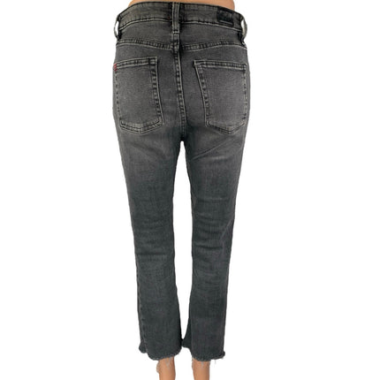 Urban Outfitters BDG Kick Flare Black High Rise Cropped Bootcut Denim Jeans 27