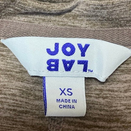 Joy Lab Women's Brown Long Sleeve Thumb Holes Activewear Tee T-Shirt Top Size XS