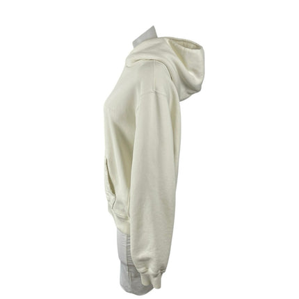 Madhappy Cream Long Sleeve Athletic Activewear Hoodie Sweater Sweatshirt Top S