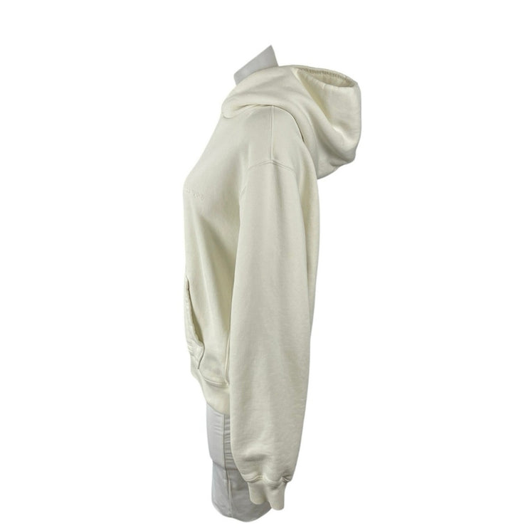 Madhappy Cream Long Sleeve Athletic Activewear Hoodie Sweater Sweatshirt Top S
