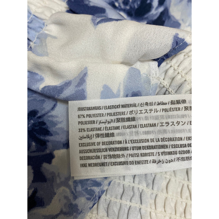 Abercrombie & Fitch Best Dressed Guest Floral Smock Ruffle Mini Bodycon Dress XS