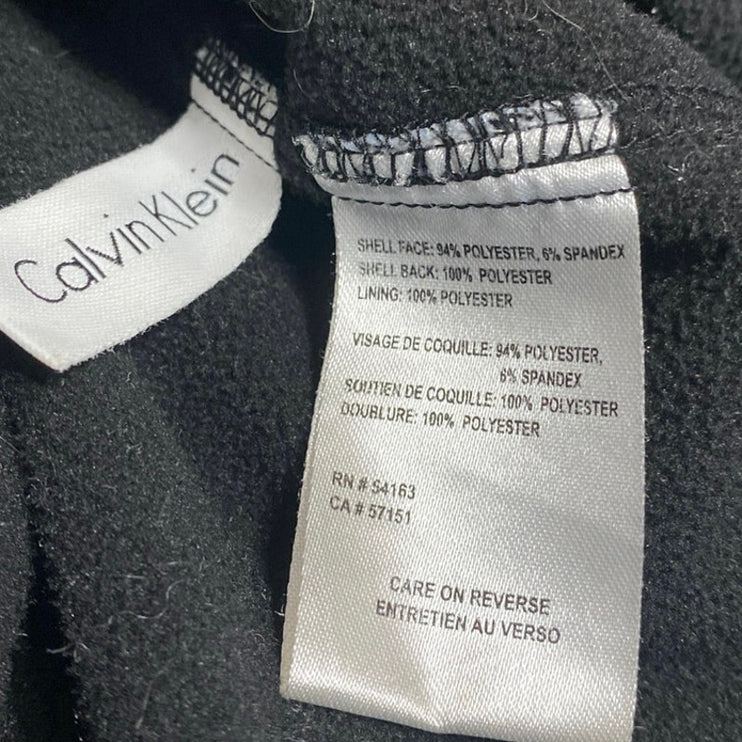 Calvin Klein Men's Blue Zip Up Long Sleeve Water Resistant Rain Coat Jacket Sz L