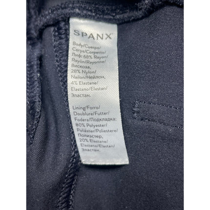 Spanx Black Capri High Rise Skinny Yoga Athletic Activewear Leggings Pants Sz S