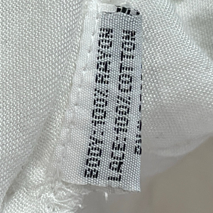 Raviya White Sleeveless V Neck Cami Camisole Tiered Mini A Line Tank Sundress L