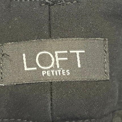 Ann Taylor LOFT Marisa Women's Black High Rise Skinny Trouser Pants Size 8