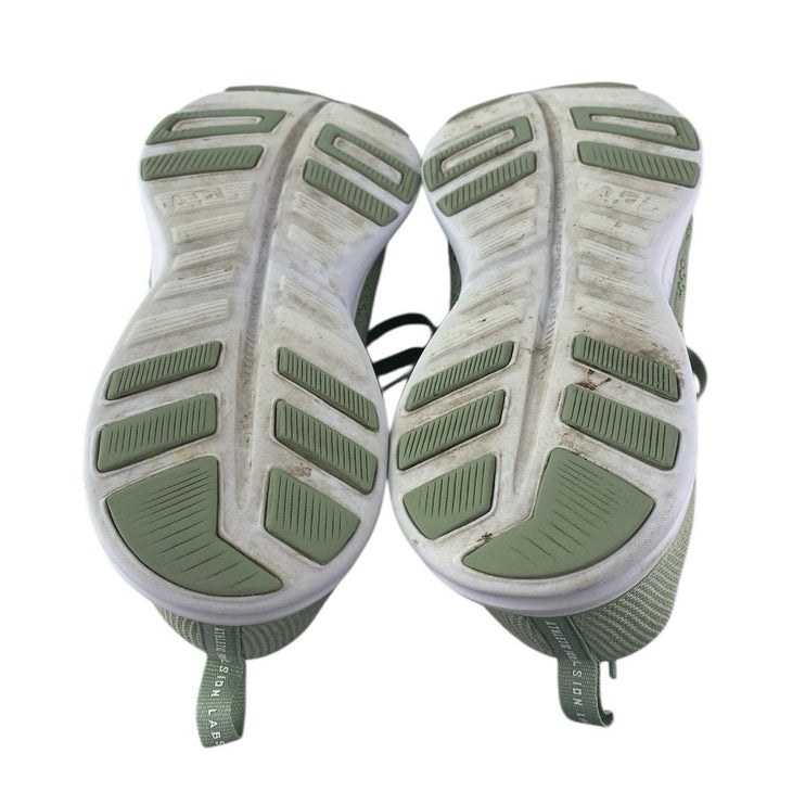 APL Athletic Propulsion Labs TechLoom Pro Green Low Top Running Sneakers Shoes 8