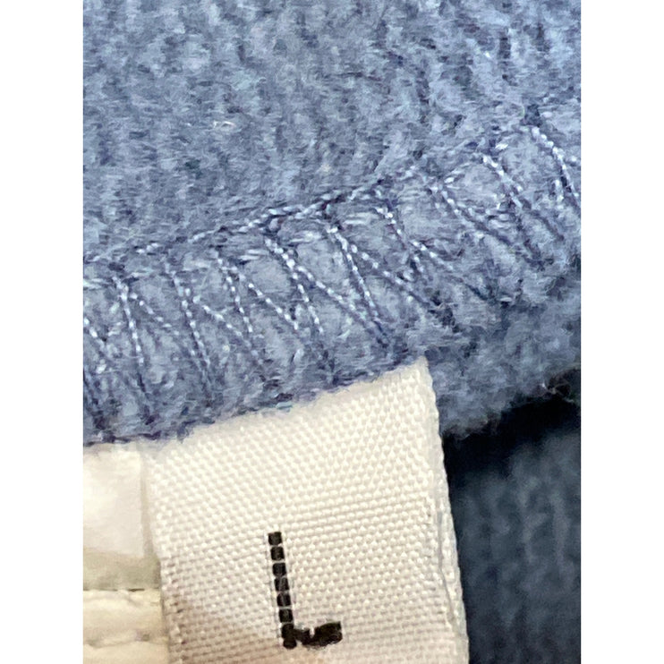 Stone Island Men's Blue Long Sleeve Crew Neck Logo Sweater Sweatshirt Top Size L