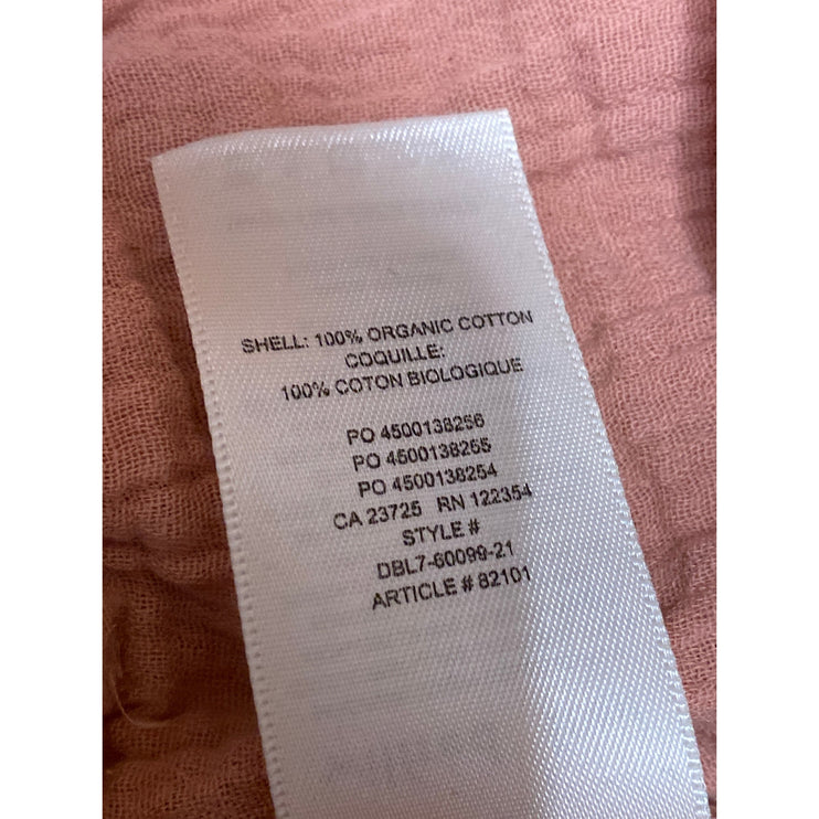 Aritzia Wilfred Free Women's Pink High Rise Lounge Summer Beach Leg Sail Short L