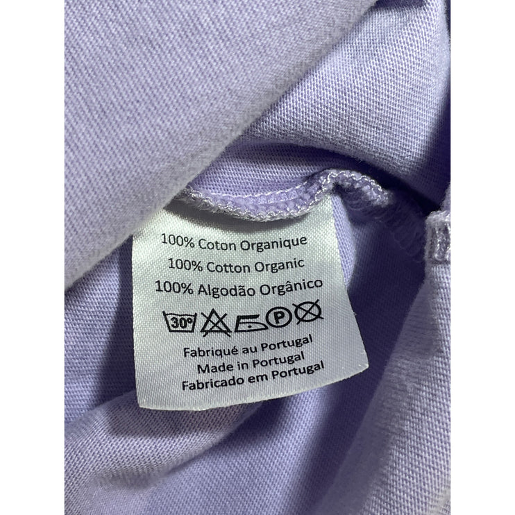 Its Heey Purple Lilac Don't Hate Meditate Short Sleeve T Shirt Tee Top Size S