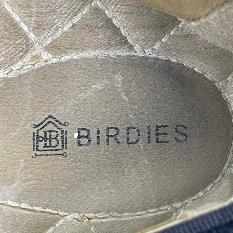 Birdies The Starling Black Velvet Pointed Toe Slip On Flats Loafers Shoes Sz 10