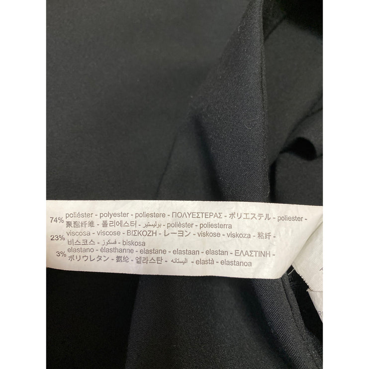 Zara Women's Blue High Waisted Zip Faux Wrap Mini Skirt Shorts Skort Size S