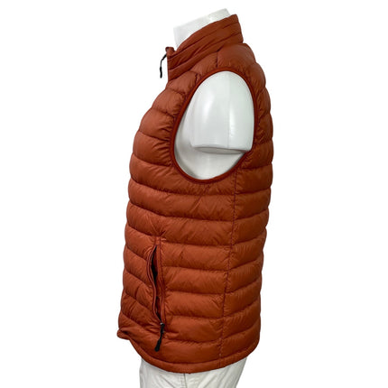 32 Degrees Heat Men's Orange Terracotta Zip Up Puffer Vest Coat Jacket Size M