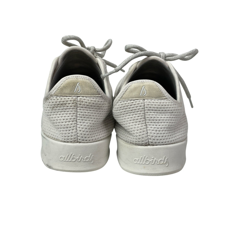 Allbirds Tree Runner Off White Lace Up Athletic Running Sneakers Shoes Size 12in