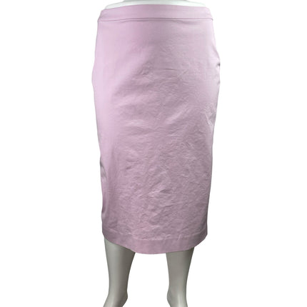 NEW J. Crew Women's Pink High Waisted Fitted Stretch Pencil Straight Skirts 16T