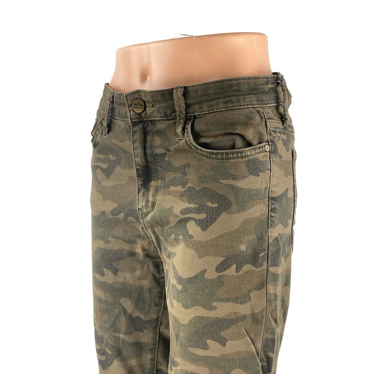 Sam Edelman The Stiletto High Rise Skinny Ankle Camo Army Denim Jeans Size 28