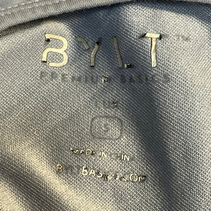 BYLT Premium Basics Men's Blue Crew Neck Short Sleeve T Shirt Tee Top Size S