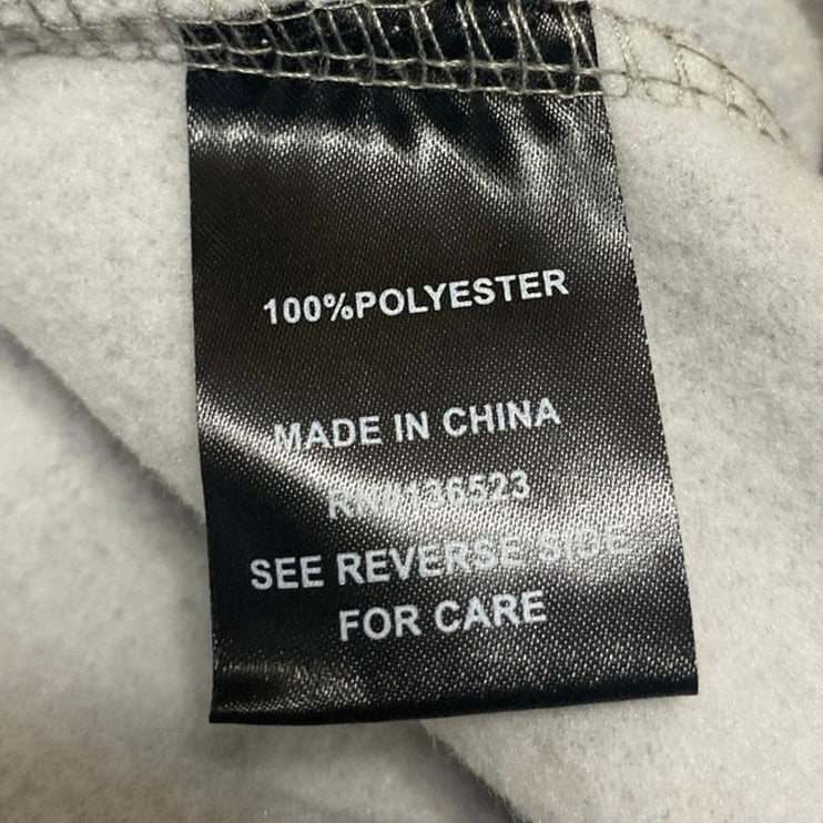 Originals Brooklyn Cloth Men's Gray Long Sleeve Hoodie Hooded Sweatshirt Size M