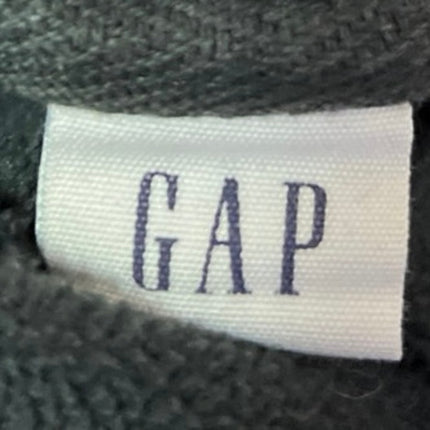 GAP Dark Gray Fleece Sherpa Long Sleeve Hoodie Hooded Sweatshirt Top Size S