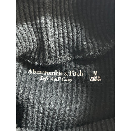 Abercrombie & Fitch Womens Black Turtleneck Long Sleeve Sweatshirt Sweater Top M