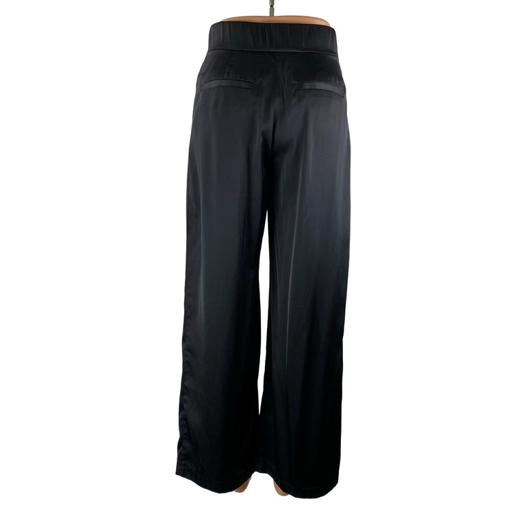 NEW Abercrombie & Fitch Women's Pleated Palazzo Wide Leg Trousers Dress Pants 26