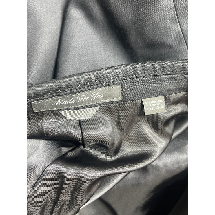 Indochino Men's Black Notch Lapel Long Sleeve Blazer Sports Suit Jacket Size M