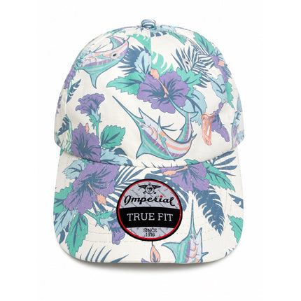 Imperial The Easy Read Cap Marlin Tropical Adjustable Baseball Hat Cap OS