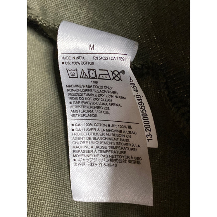 Banana Republic Luxury Touch Green Collared Short Sleeve Golf Polo Shirt Top M