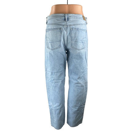 American Eagle 90s Straight Women's Blue Relaxed High Rise Denim Jeans Size 6