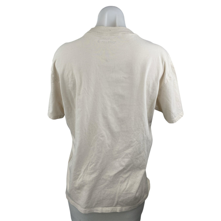 Abercrombie & Fitch Cannes Sailing French Riviera Sunset Beige Tshirt Tee Top XS