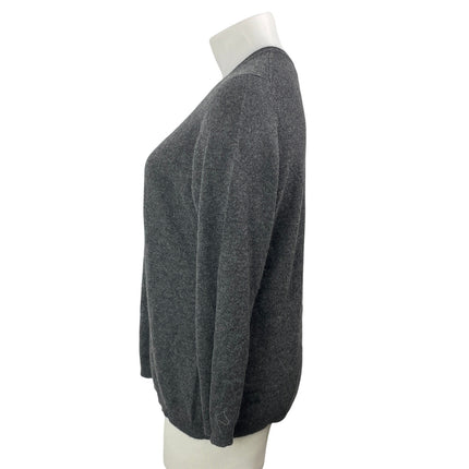 Charter Club Women's Gray 100% Cashmere Long Sleeve Knit Sweater Top Size 2X