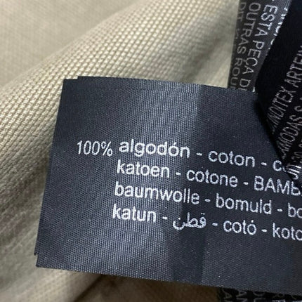 Zara Women's Brown Tan High Waisted Wide Leg Baggy Trousers Cargo Pants Size 31