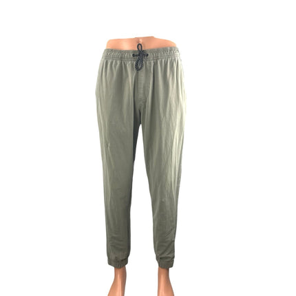Bearbottom Men's Gray Drawstring Tapered Leg Utility Jogger Sweat Pants Size L