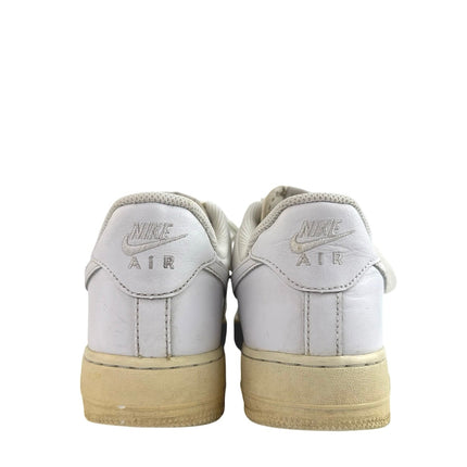 Nike Air Force 1 Men's White Low Top Lace Up Sneakers Athletic Running Shoes 9.5