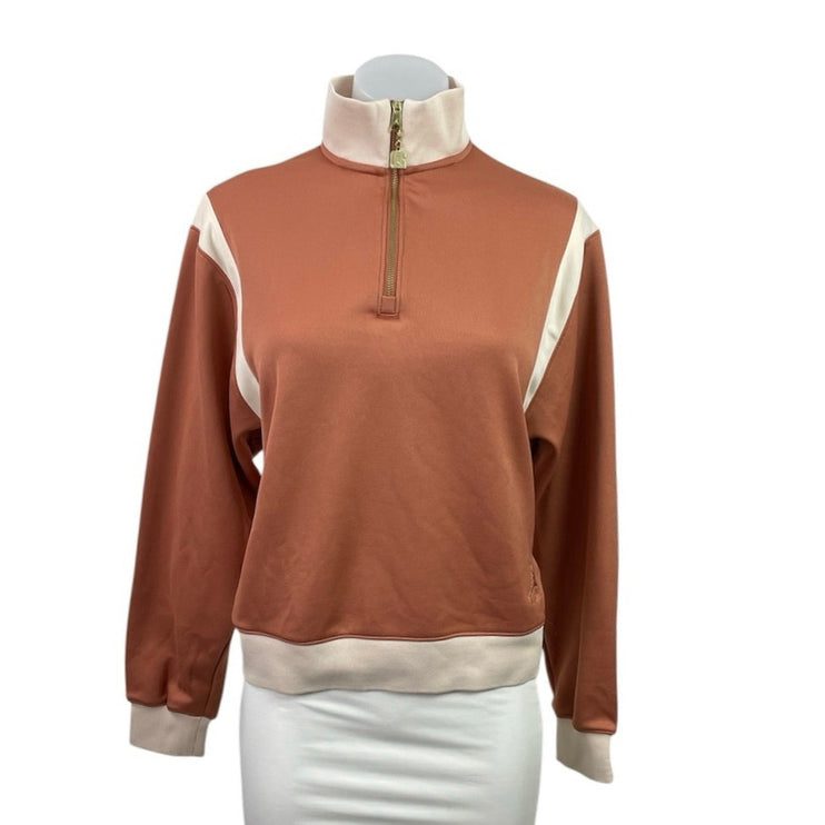 Jordan (Her)itage Flight Suit Color Block Long Sleeve Sweater Sweatshirt Top XS