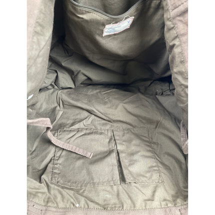 American Eagle Outfitters Tan Floral Embroidered Double Strap Tote Shoulder Bag