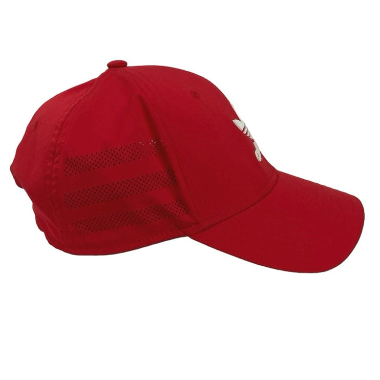 ADIDAS Original Beacon Red Trefoil Adjustable Snapback Baseball Cap Hat One Size