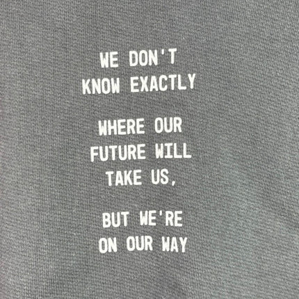 Mayfair The Label Mens Gray Somewhere Society Graphic Pullover Sweatshirt Top OS