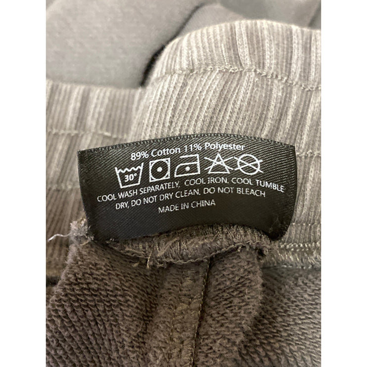 DFYNE Women's Gray High Rise Pull On Tapered Athletic Jogger Sweat Pants Size S