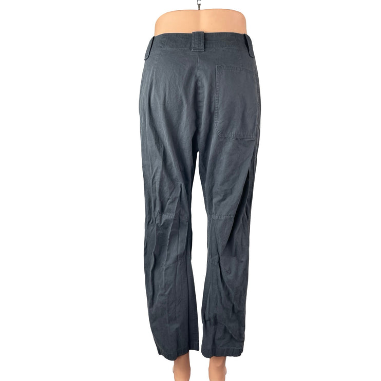Rag & Bone Women's Black High Waisted Straight Leg Cropped Denim Jeans Size 0