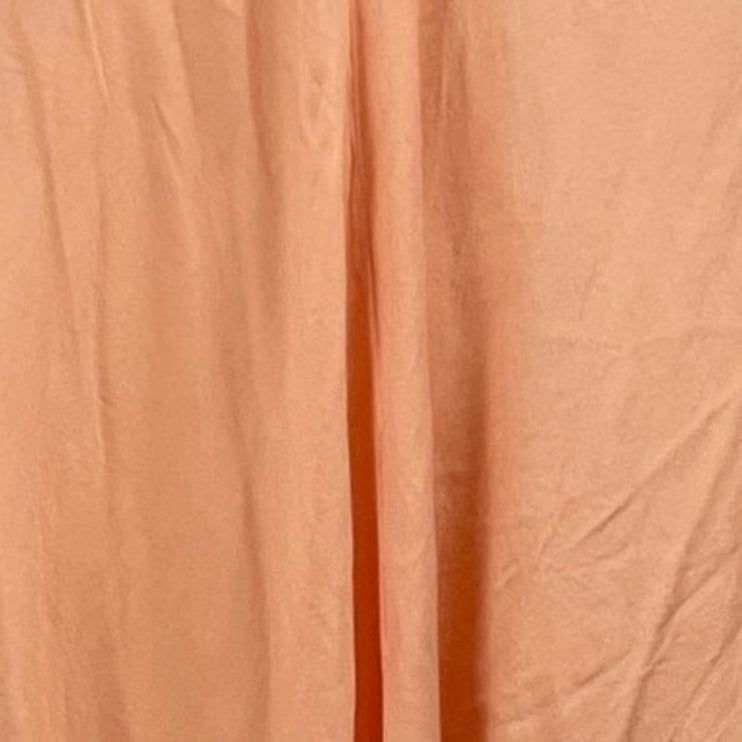 NEW Elan Peach Handkerchief Sleeveless Asymmetrical Cami Tank Slip Midi Dress S
