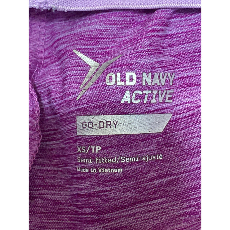 Old Navy Active Go-Dry Women's Purple Yoga Running Gym Athletic Shorts Size XS