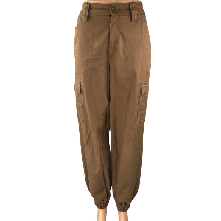 Urban Outfitters BDG Women's Brown Barrel Carrot High Rise Cargo Pants Size XS