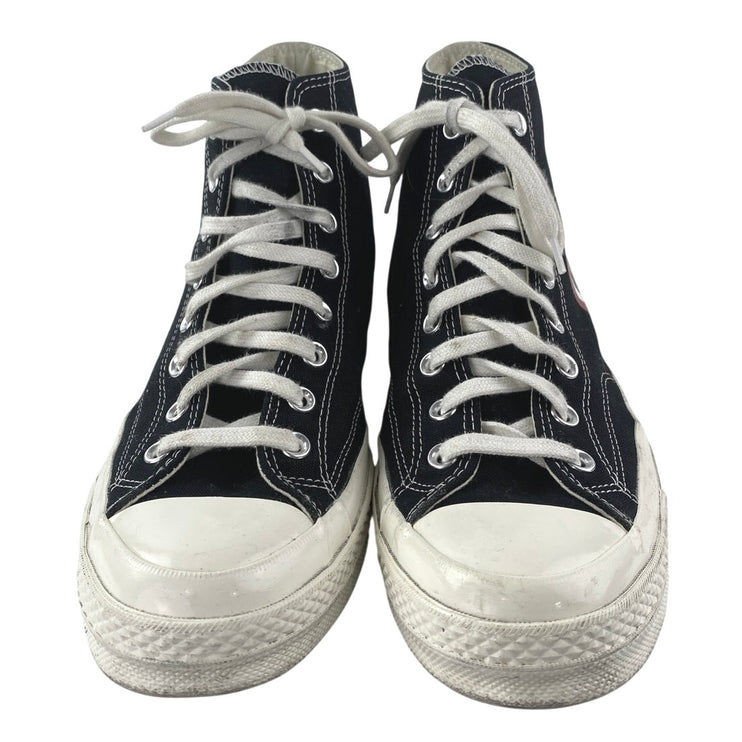 Converse Chuck Taylor x Comme des Garcons Play Men's Black High Top Sneakers 11