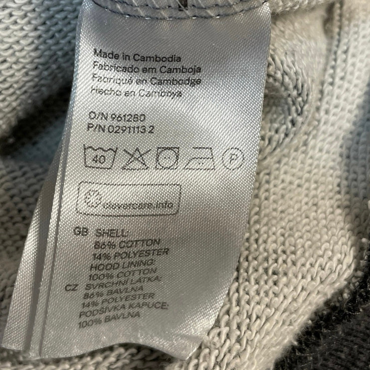 H&M Gray Long Sleeve Athletic Activewear Sweater Hoodie Sweatshirt Jacket Top M